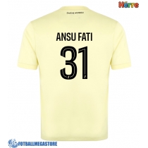 Fotballdrakt Herre AS Monaco Ansu Fati #31 Tredjedrakt 2025-26 Kortermet